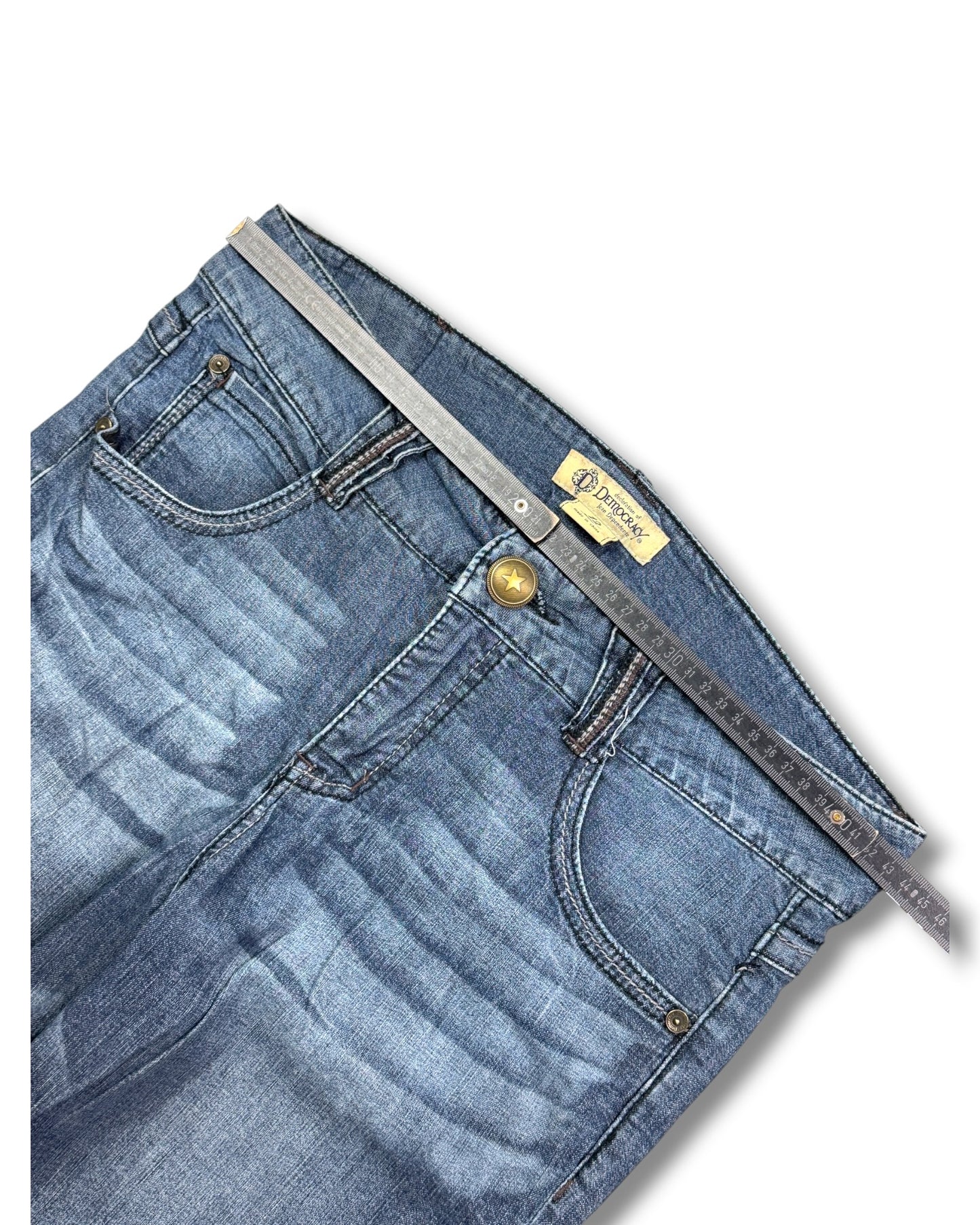 2000's Democracy Low Waist/Bootcut Jeans Women's * 34x32 (L)