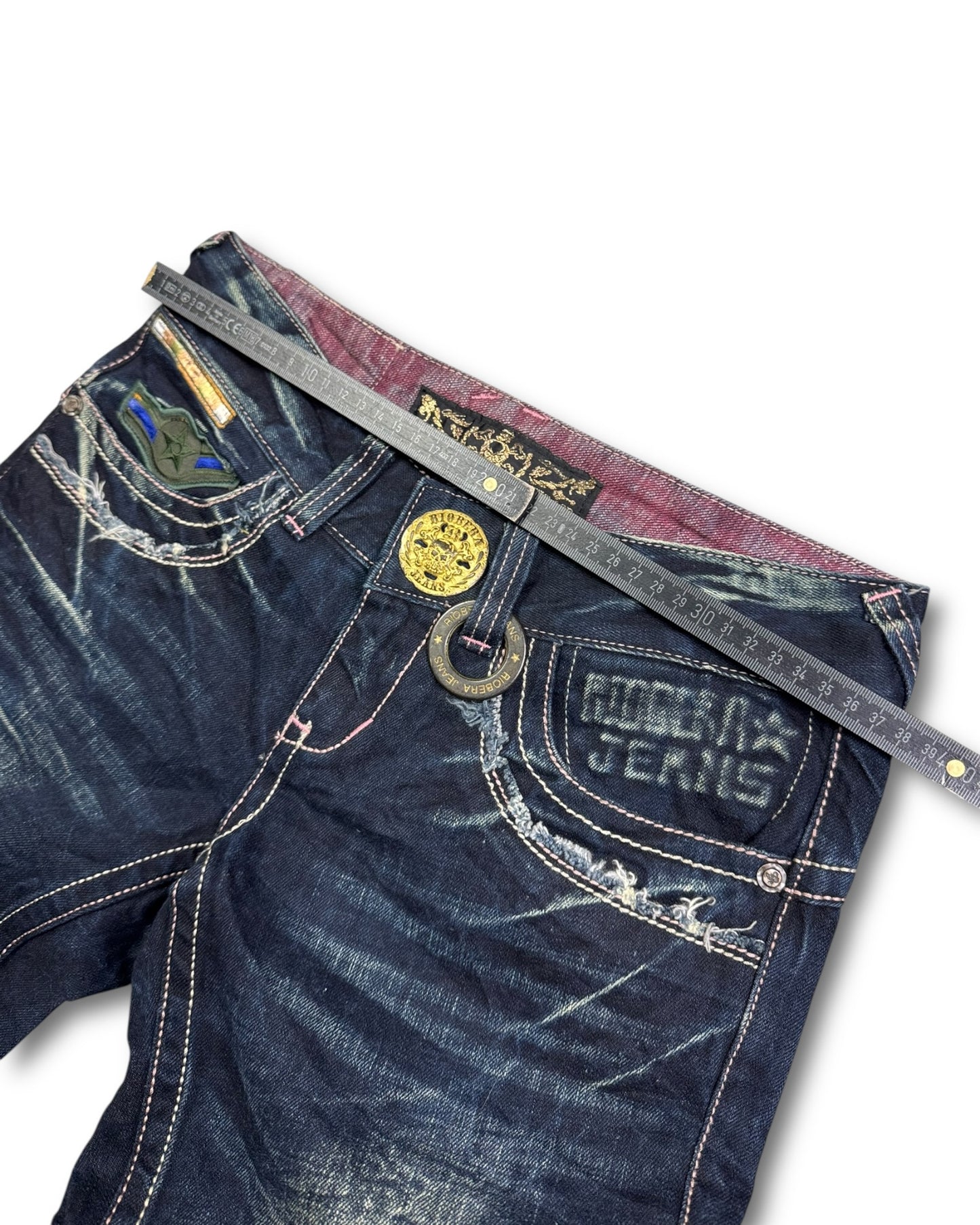 2000's Riobera Low Waist/Bootcut Japanese Archive Jeans Women's *extremely rare 30x30 (M)