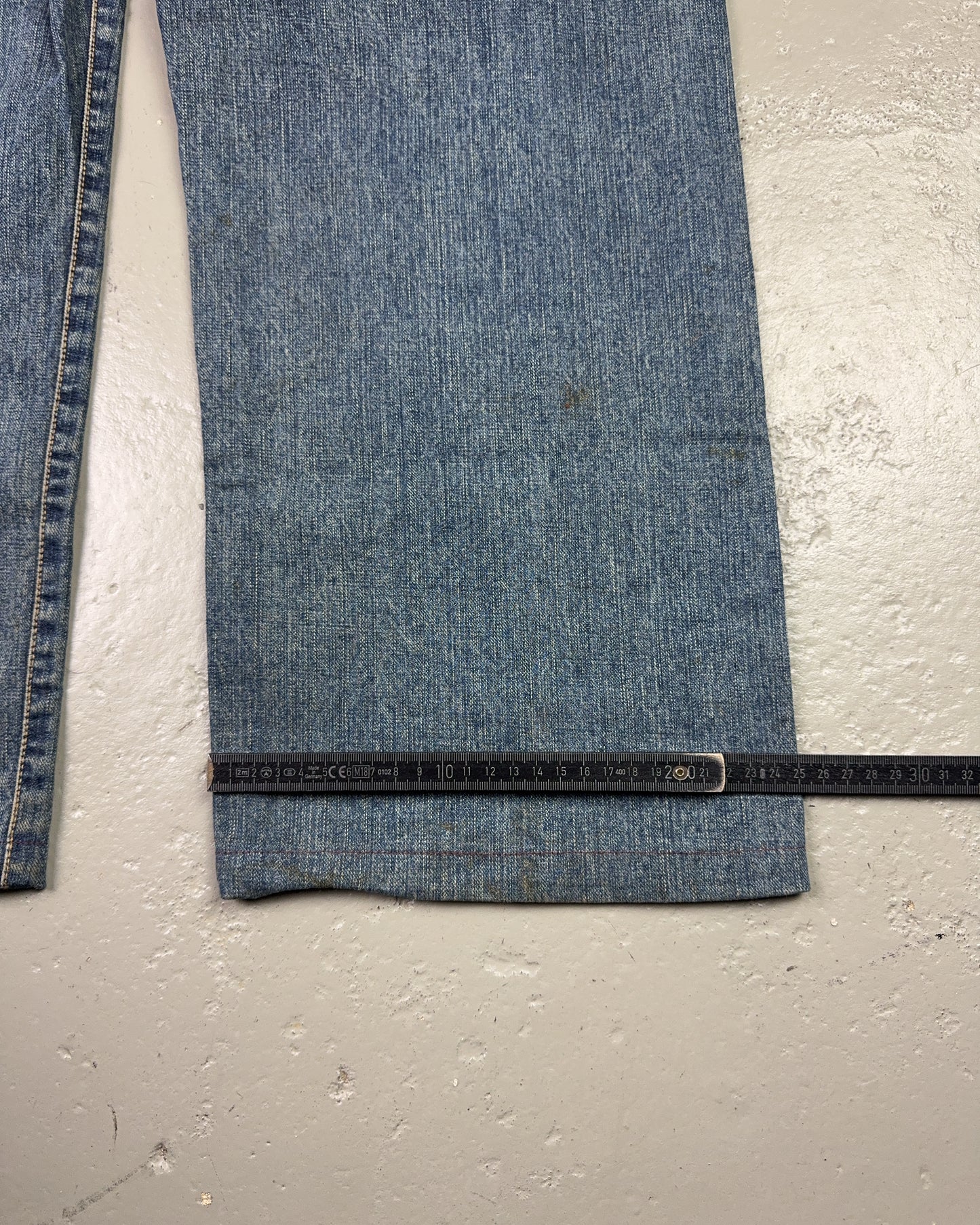 2000's HUH Korean Archive Baggy Jeans *rare 34x32 (L)