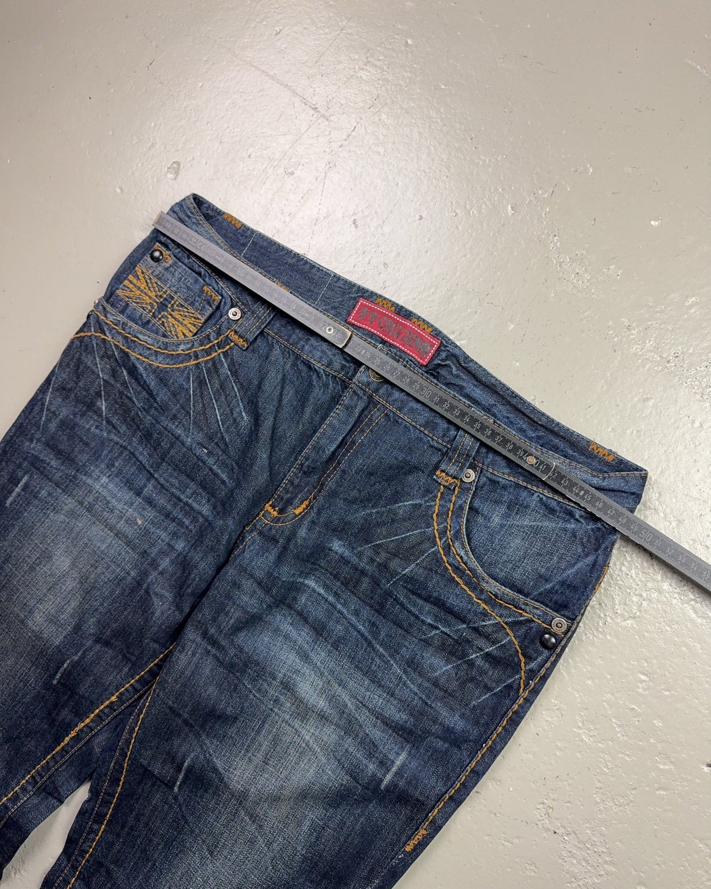 2000's Crux London Baggy Jeans *rare 38x34 (XXL)