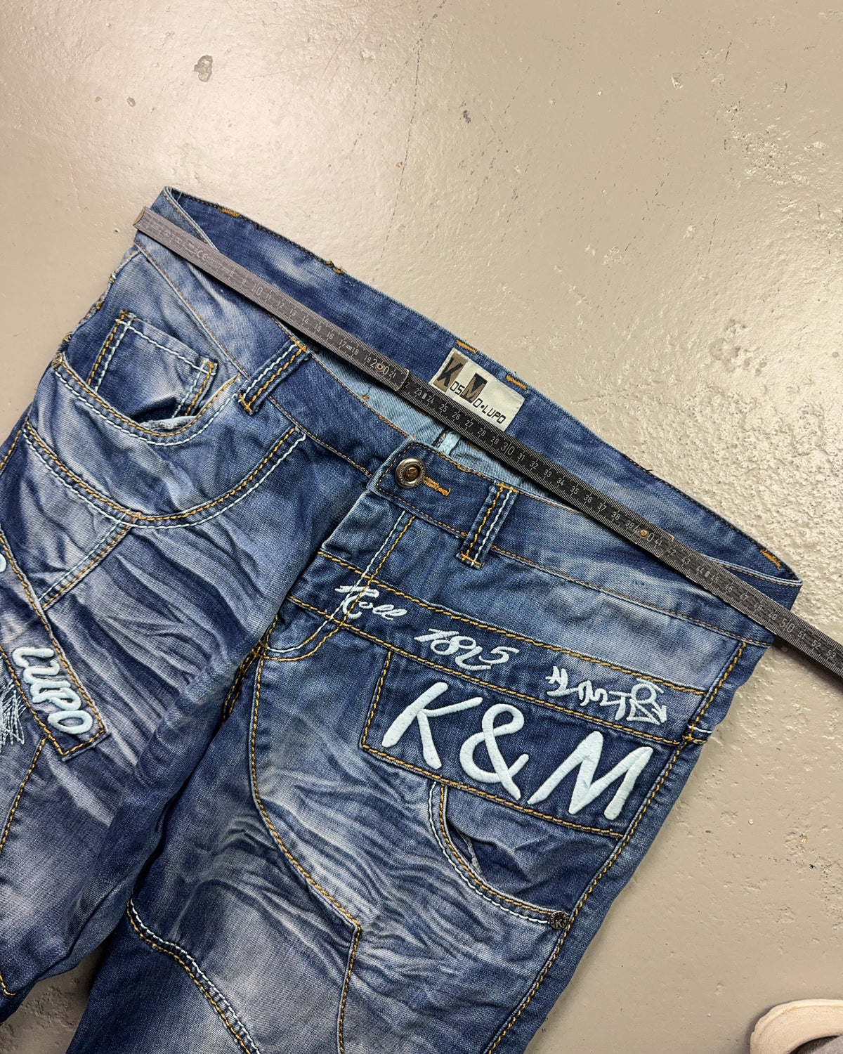 2000's Kosmo Lupo Straight/Baggy Jeans * 36x34 (XXL)