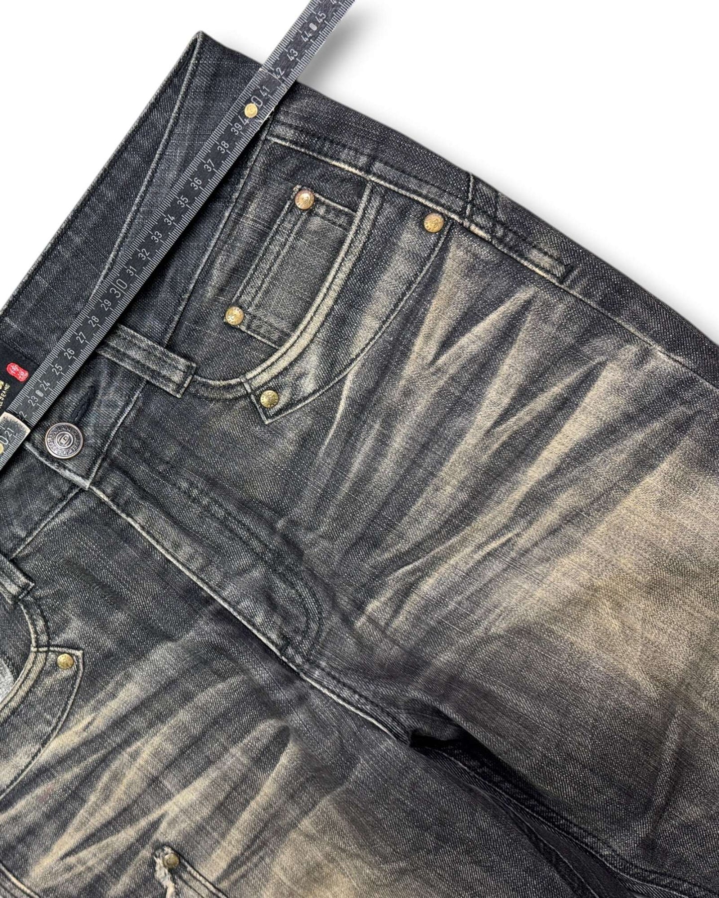 2000's Japanese Archive Straight/Baggy Jeans *very rare 30x30 (M)