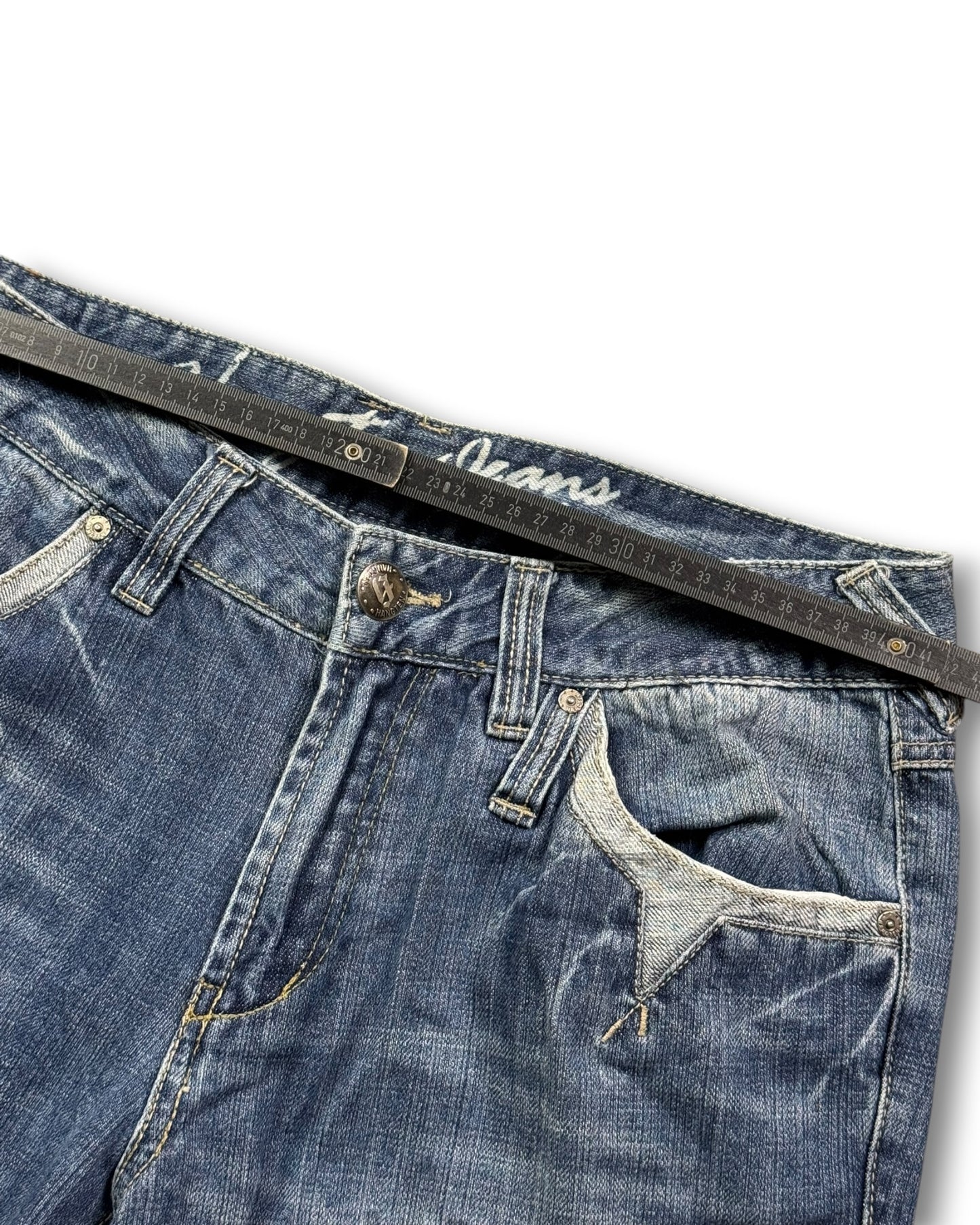 2000's Hangten Baggy Jeans *rare 32x32 (M)