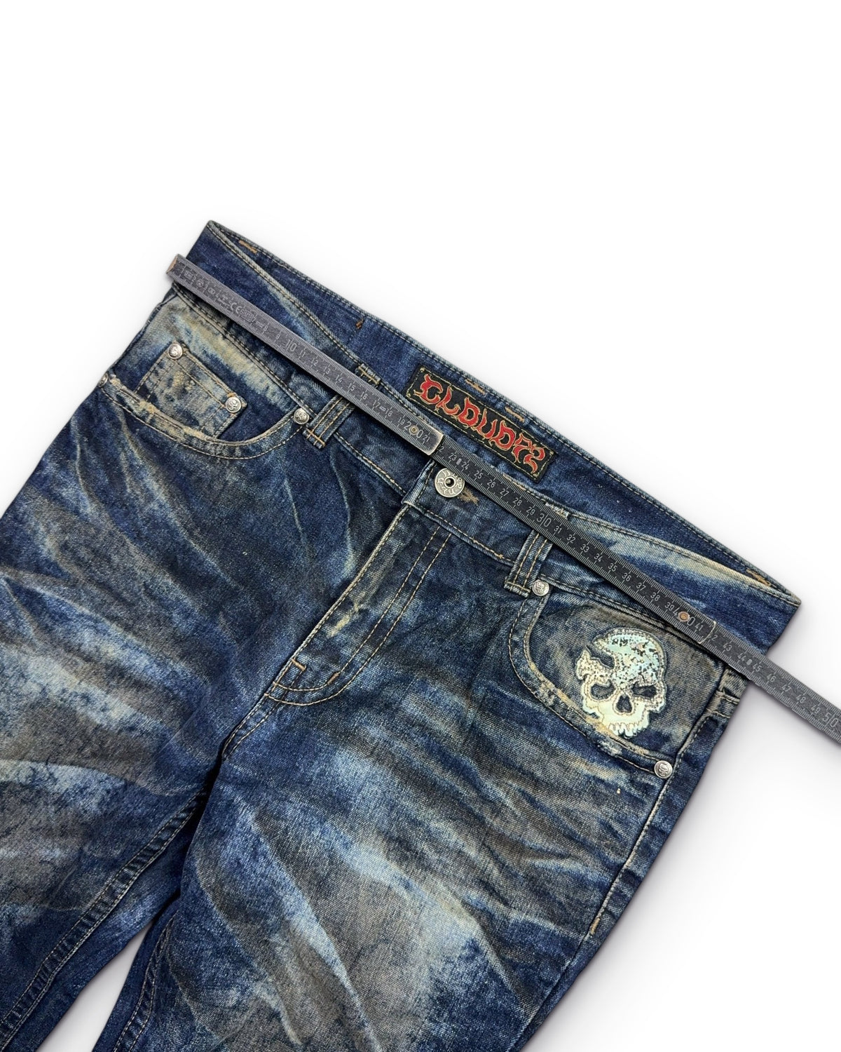 2000's Cloud7 Japanese Archive Straight Jeans *very rare 34x28 (L)