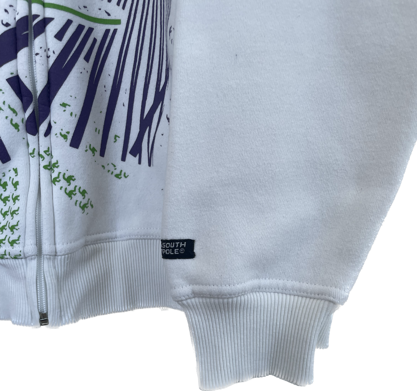 Y2K Southpole Zip Hoodie (SM)