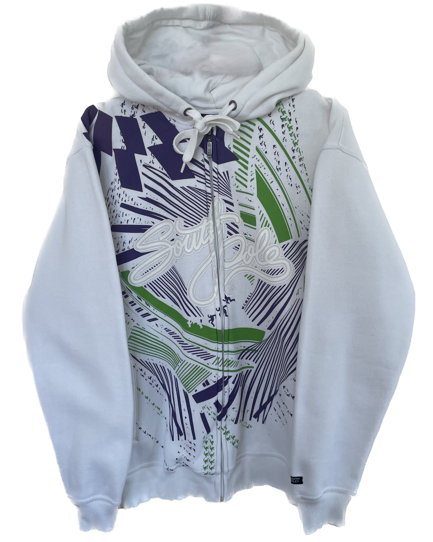 Y2K Southpole Zip Hoodie (SM)