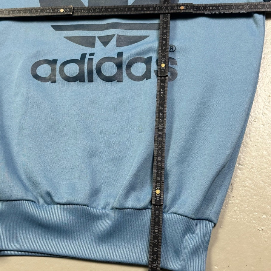 1990's Adidas Blue Sweatshirt *rare (S)