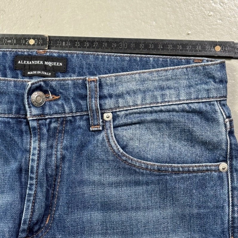 2000's Alexander Mcqueen Slim Jeans *very rare 30x28 (M)