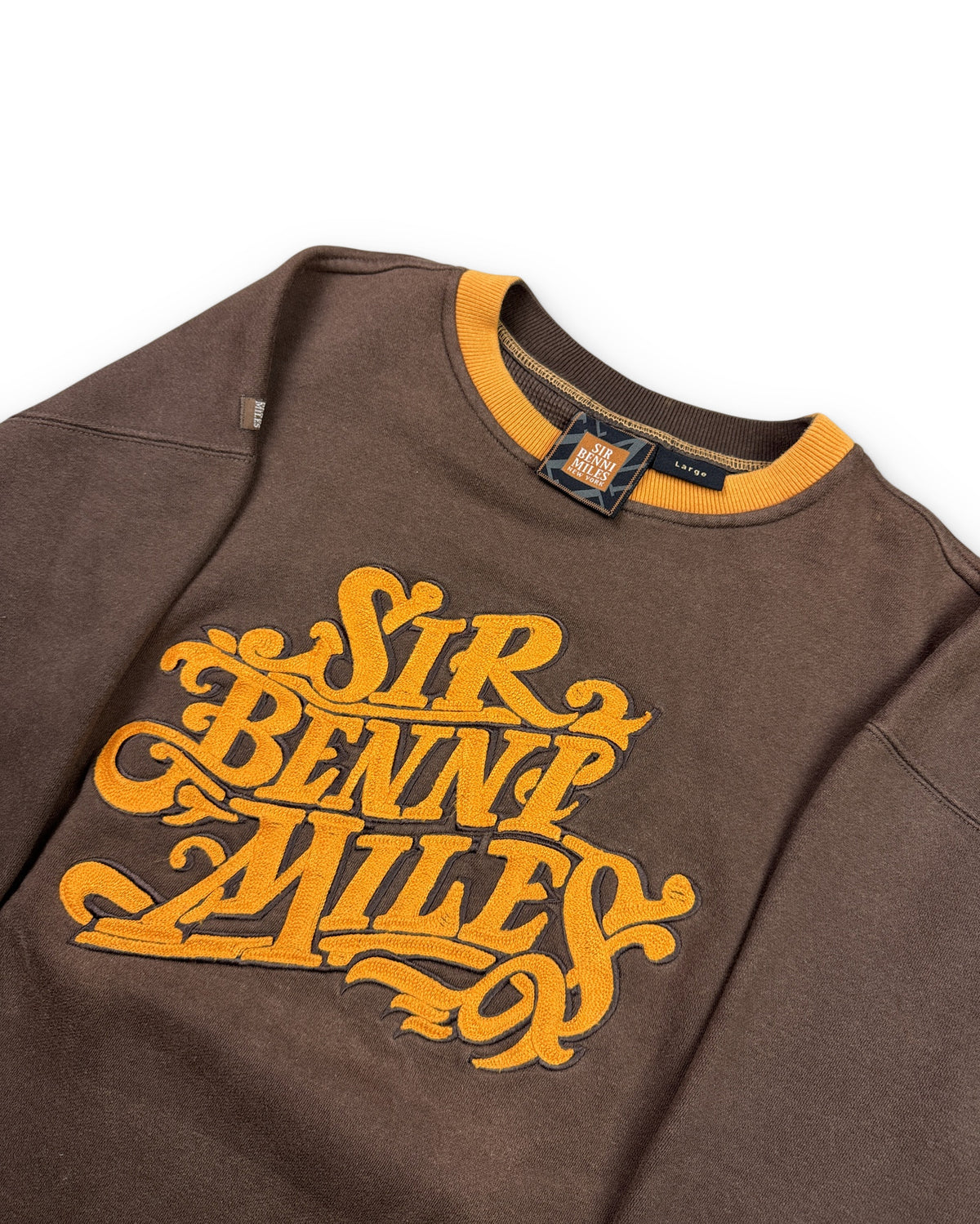 2000's Sir Benni Miles Hip Hop Sweater *rare (L) - Lennys Vintage
