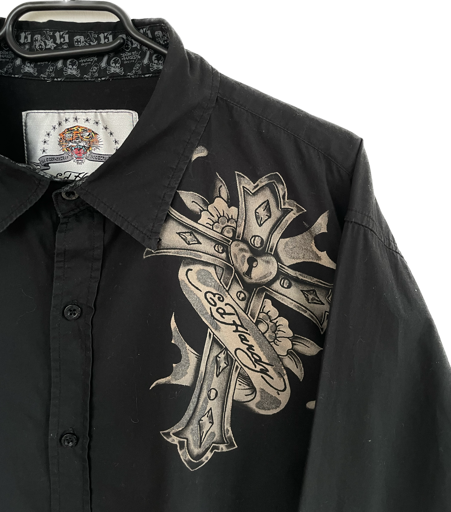 Y2K Ed Hardy Shirt (XL)
