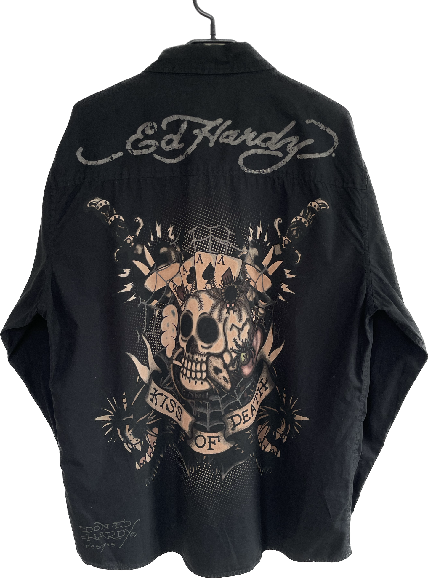 Y2K Ed Hardy Shirt (XL)