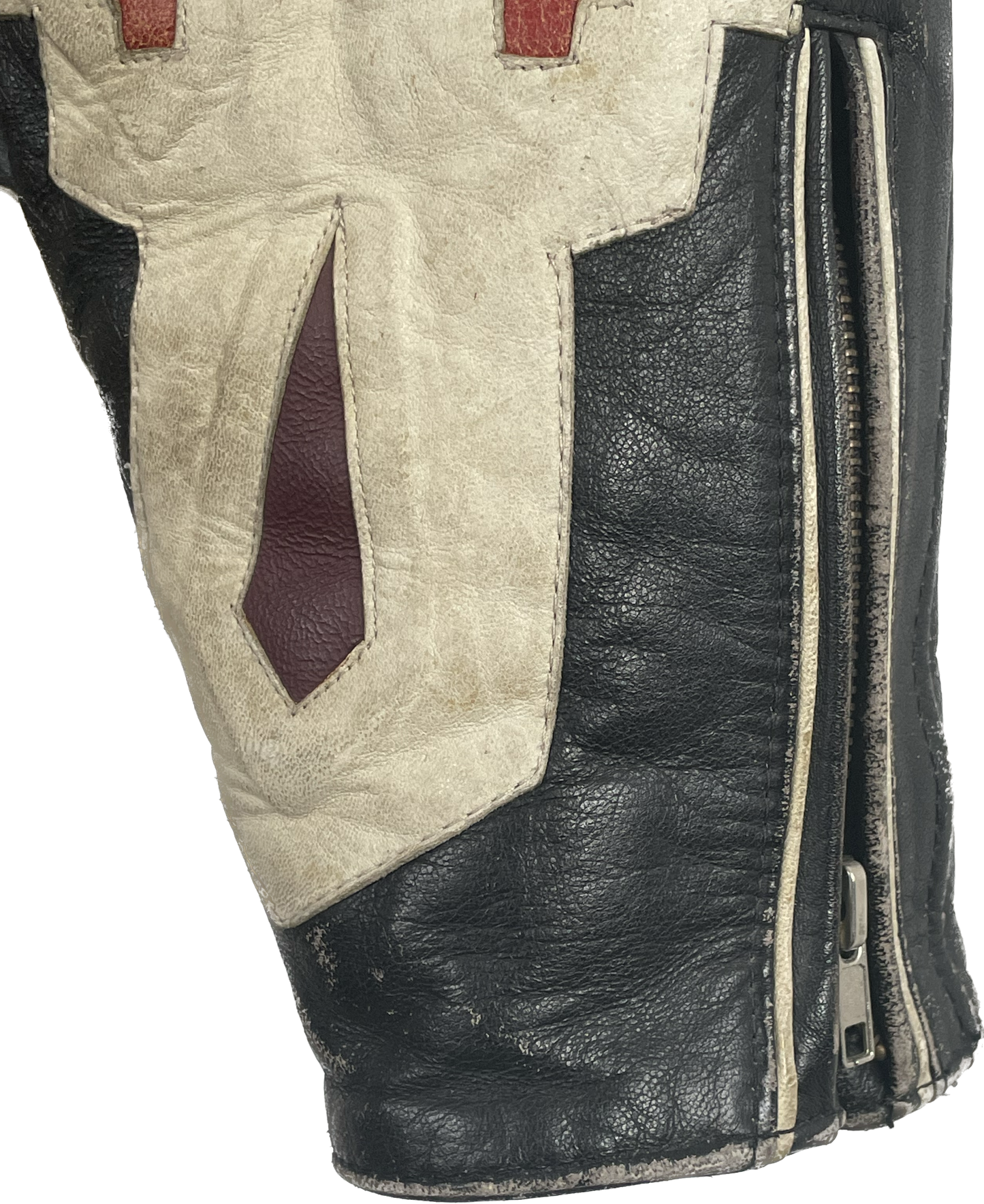 Handmade Biker Leather Jacket (M)