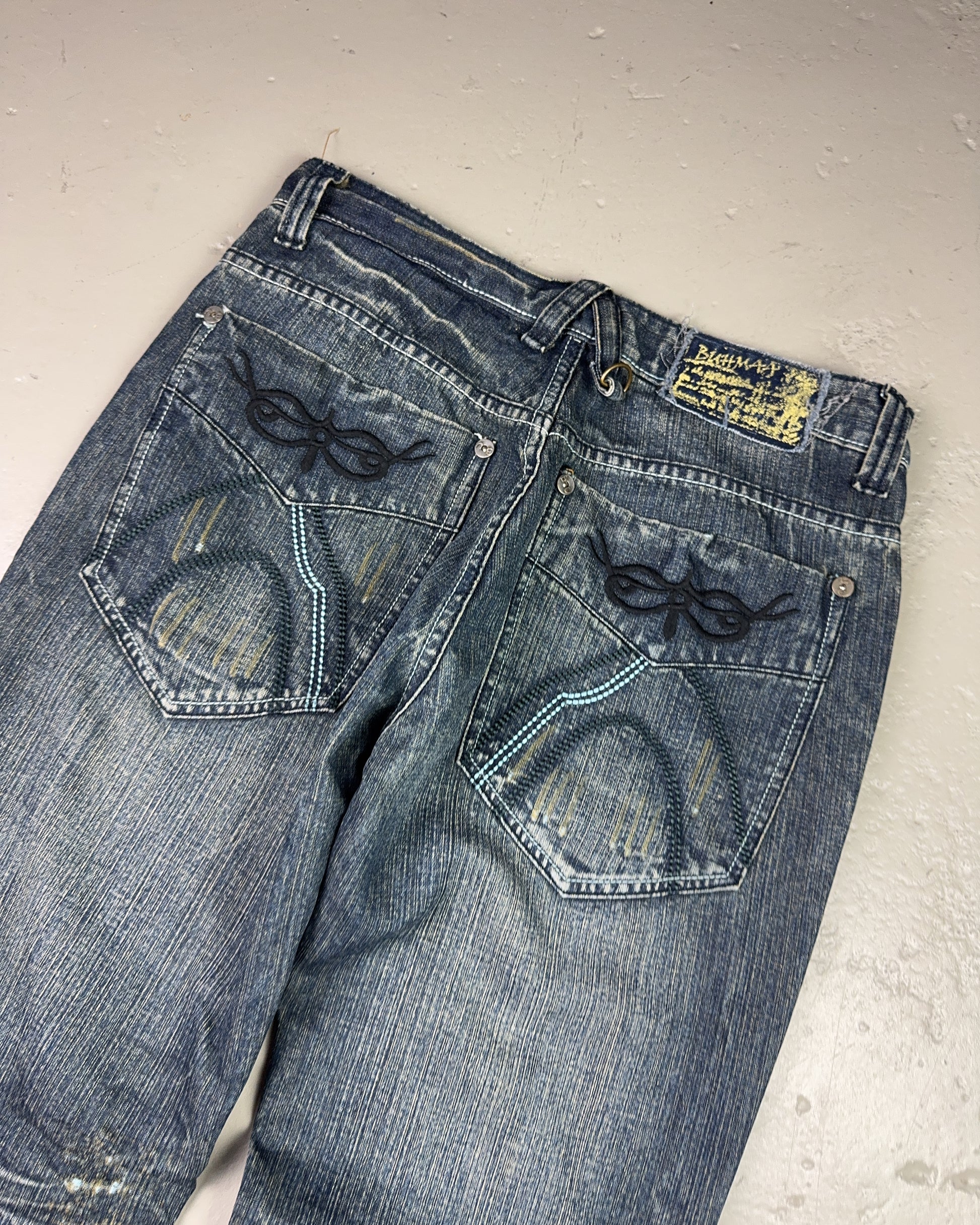 2000's Buhmaa Jeans Japanese Straight Jeans *rare 32x32 (M)