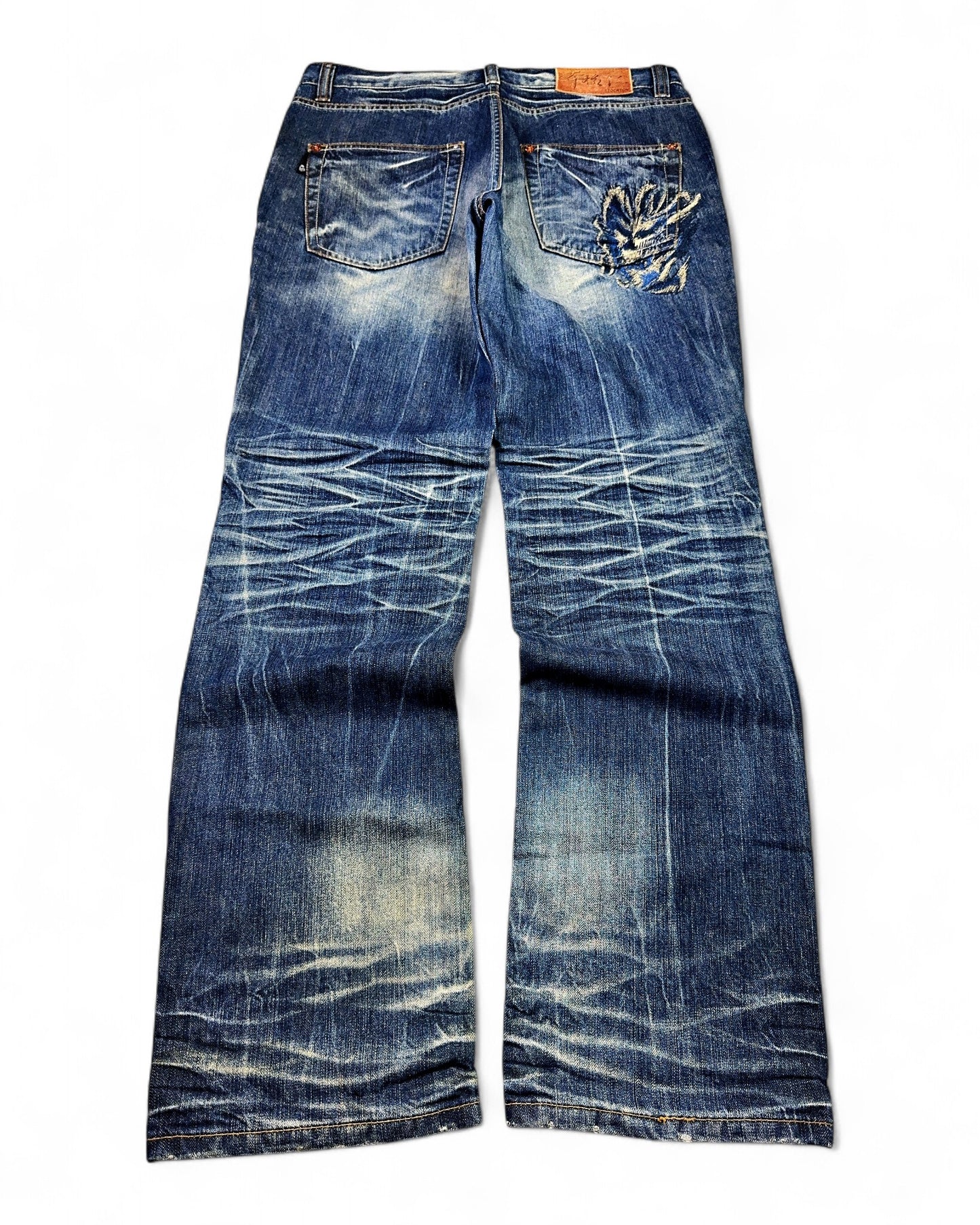 2000's Stockton Japanese Archive Straight/Baggy Jeans *very rare 34x34 (L)