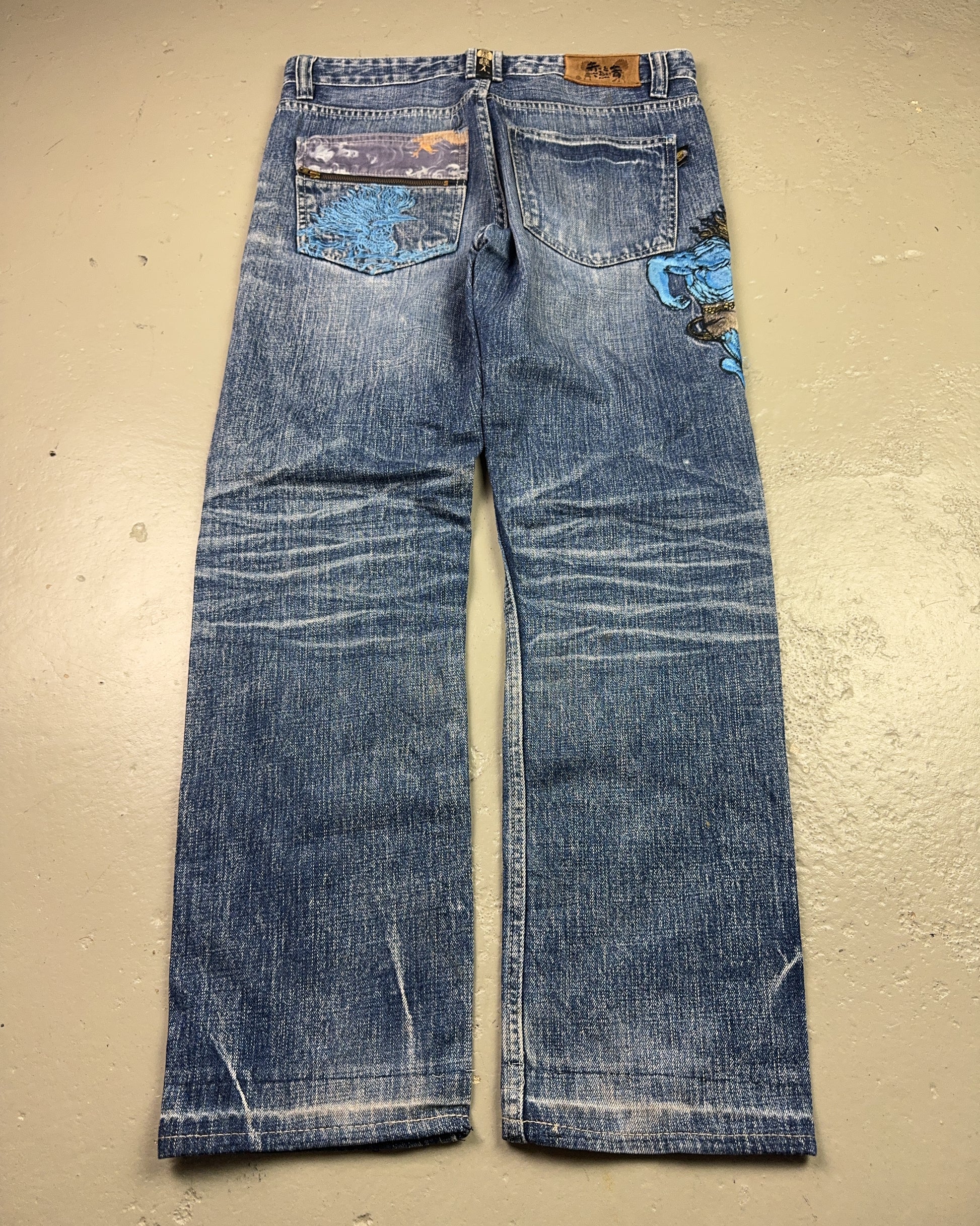 2000's Big Train Japanese Archive Straight Jeans *very rare 32x30 (M)