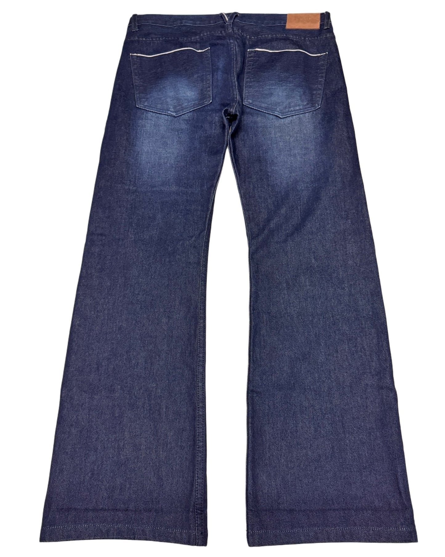 00‘s Custom Tailored Bootcut Jeans *1of1 36x32 - Lennys Vintage