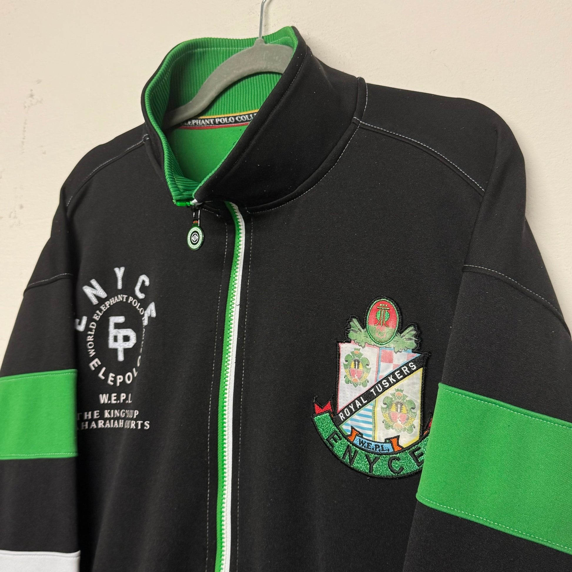 00‘s Enyce Hip Hop Zip Jacket Y2K/Vintage *selten (XL) - Lennys Vintage