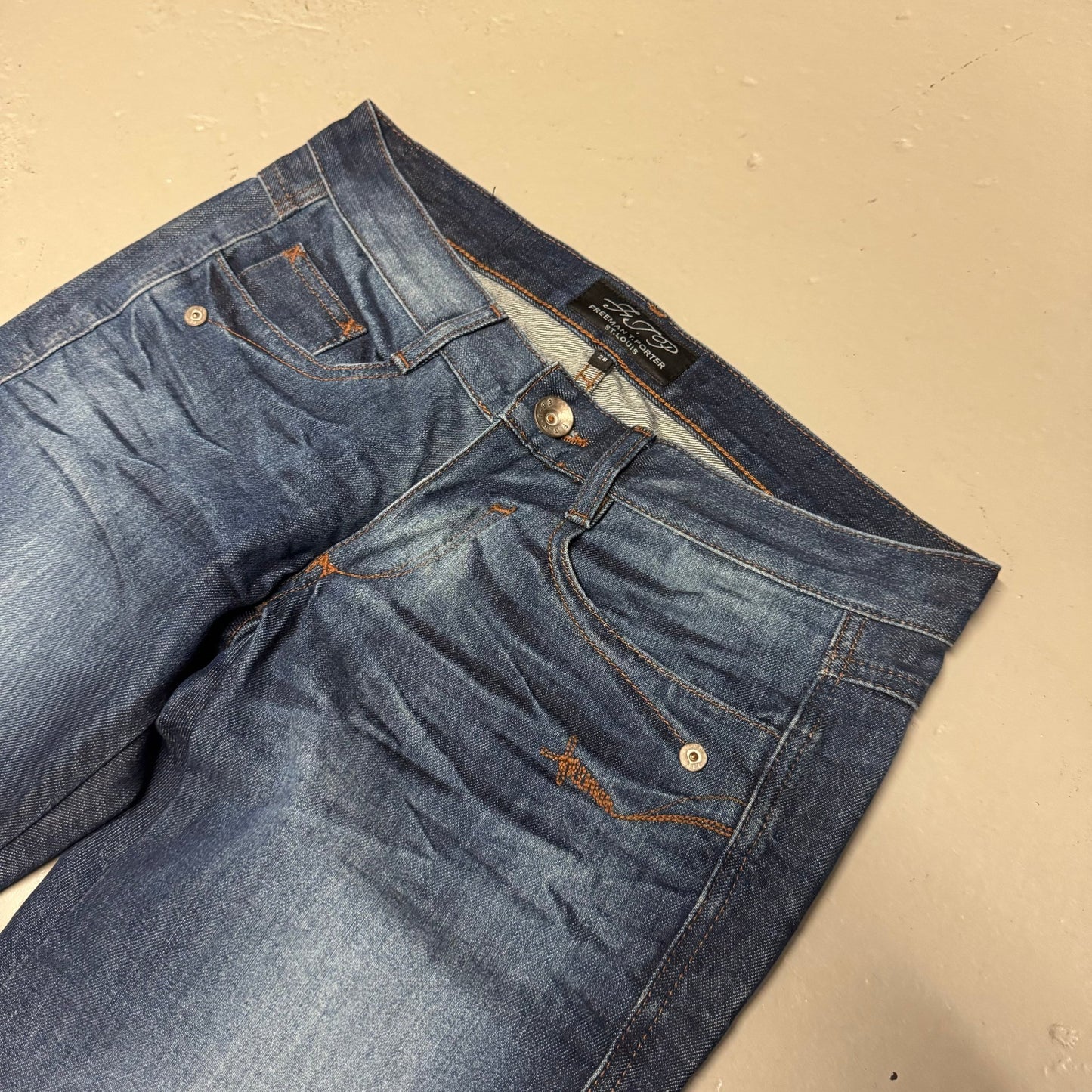 00‘s Freeman T. Porter Women‘s Jeans *selten 28 - Lennys Vintage