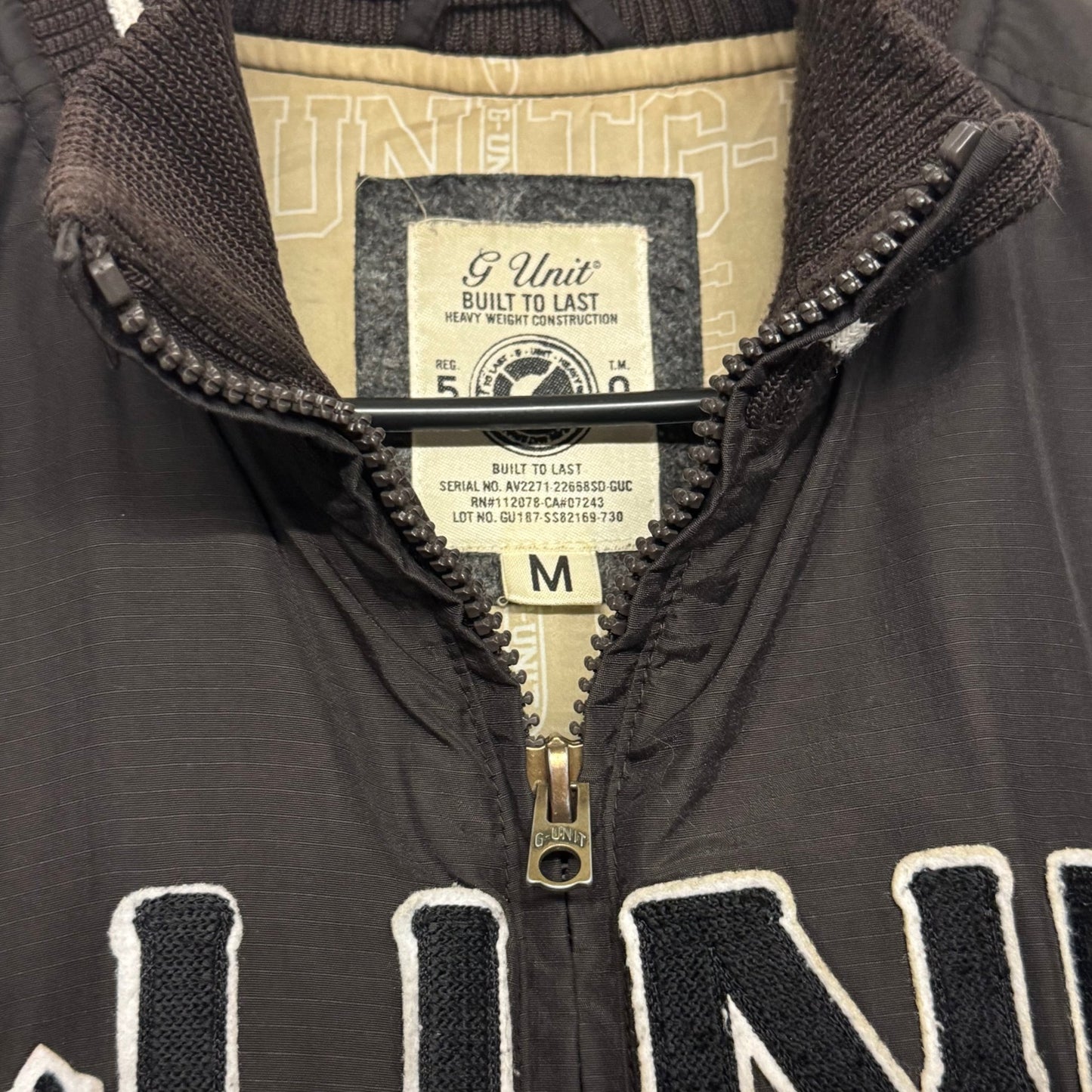 00‘s G - Unit Hip Hop Jacket Y2K/Vintage *selten (L) - Lennys Vintage