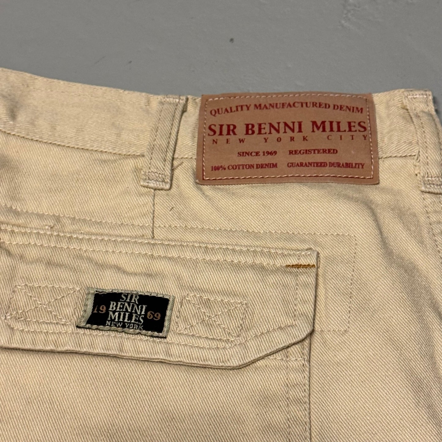 00‘s Sir Benni Miles Hip Hop Cargo Baggy Jeans *selten 33x33 - Lennys Vintage