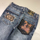 2000's Xi Shi Bao Japanese Straight/Baggy Jeans *rare 34x34 (L)