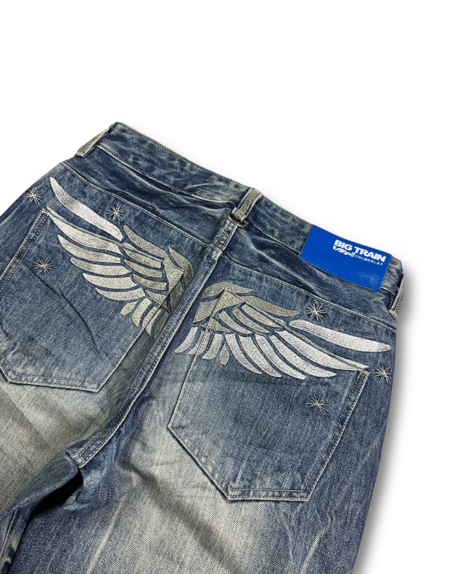 2000's Big Train Straight/Baggy Japanese Jeans *very rare 30x34 (M)