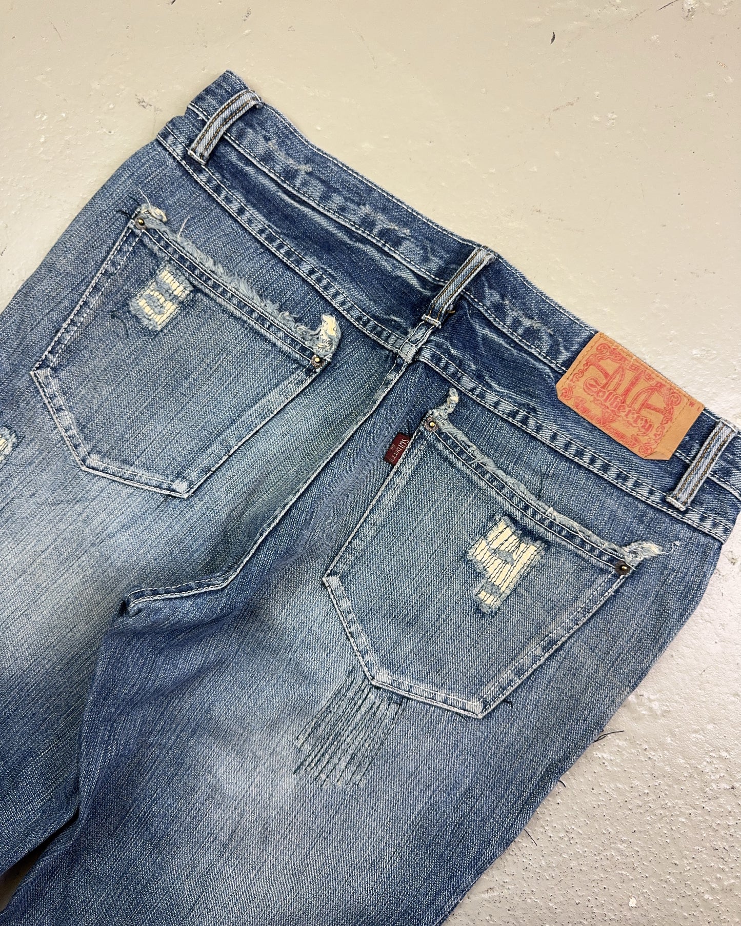 2000's Solberry Japanese Archive Straight Jeans *very rare 34x32 (L)
