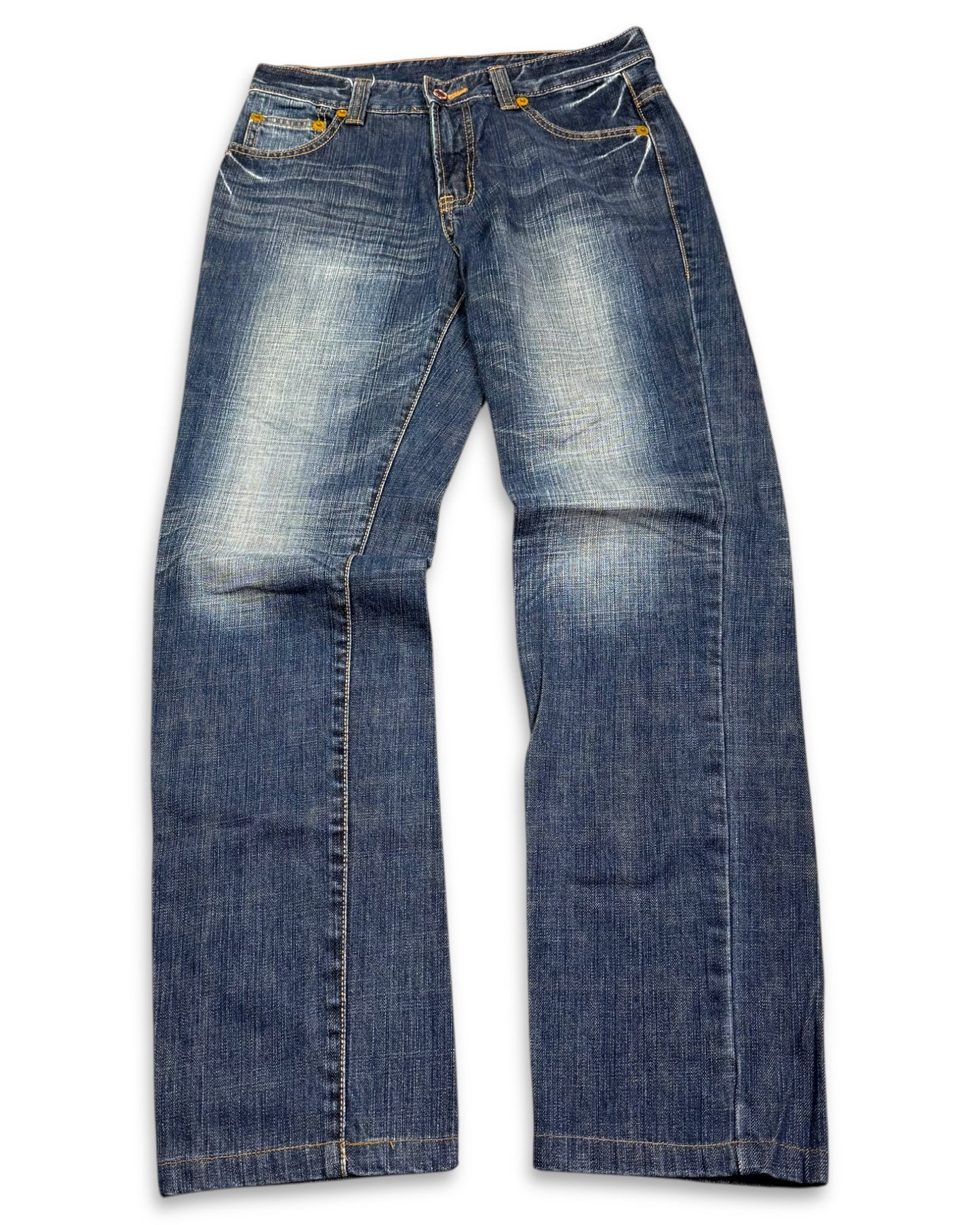 2000’s Big Group Japanese Straight Jeans *rare 30x30