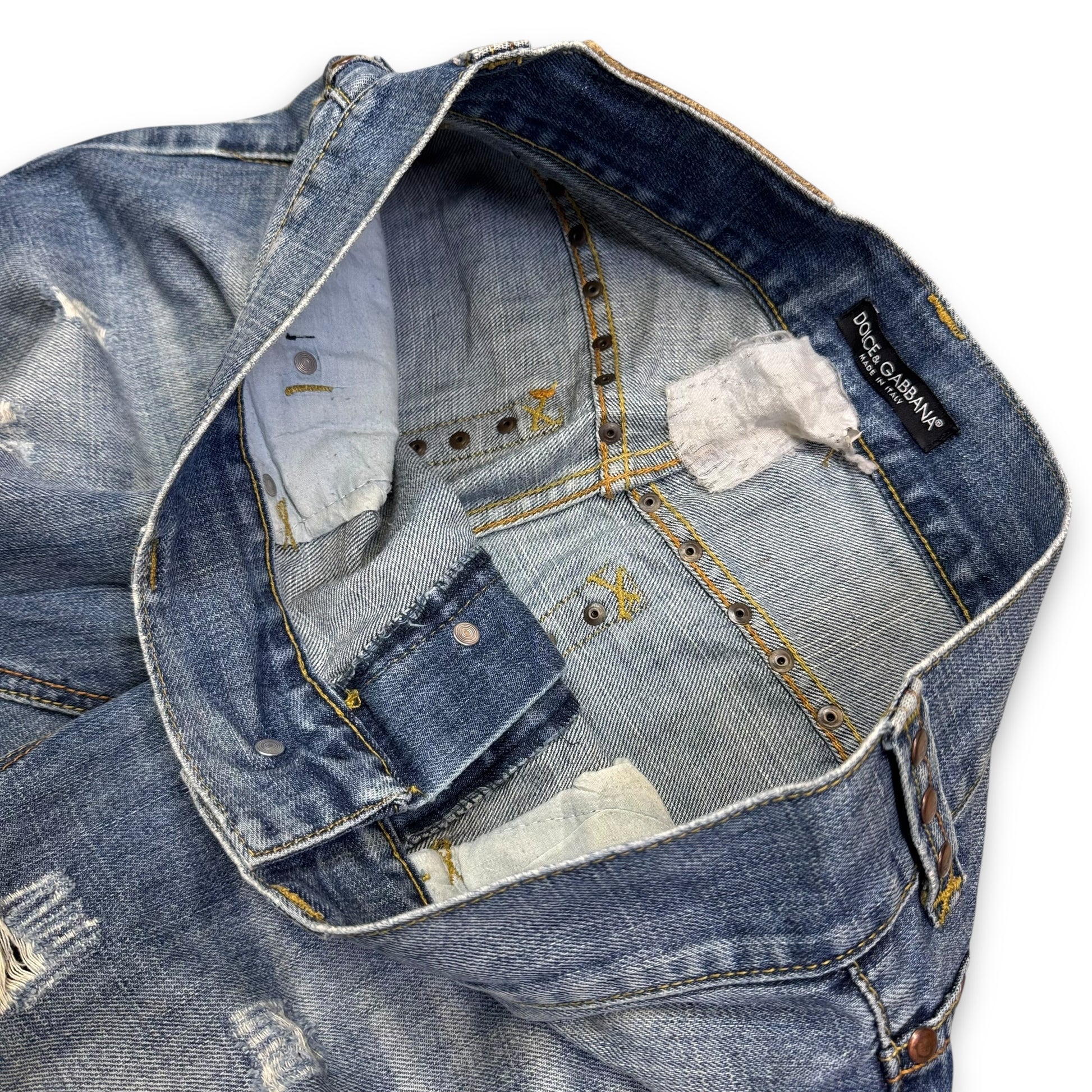 2000's Dolce & Gabbana Straight/Baggy Jeans *very rare 32x32 (M)