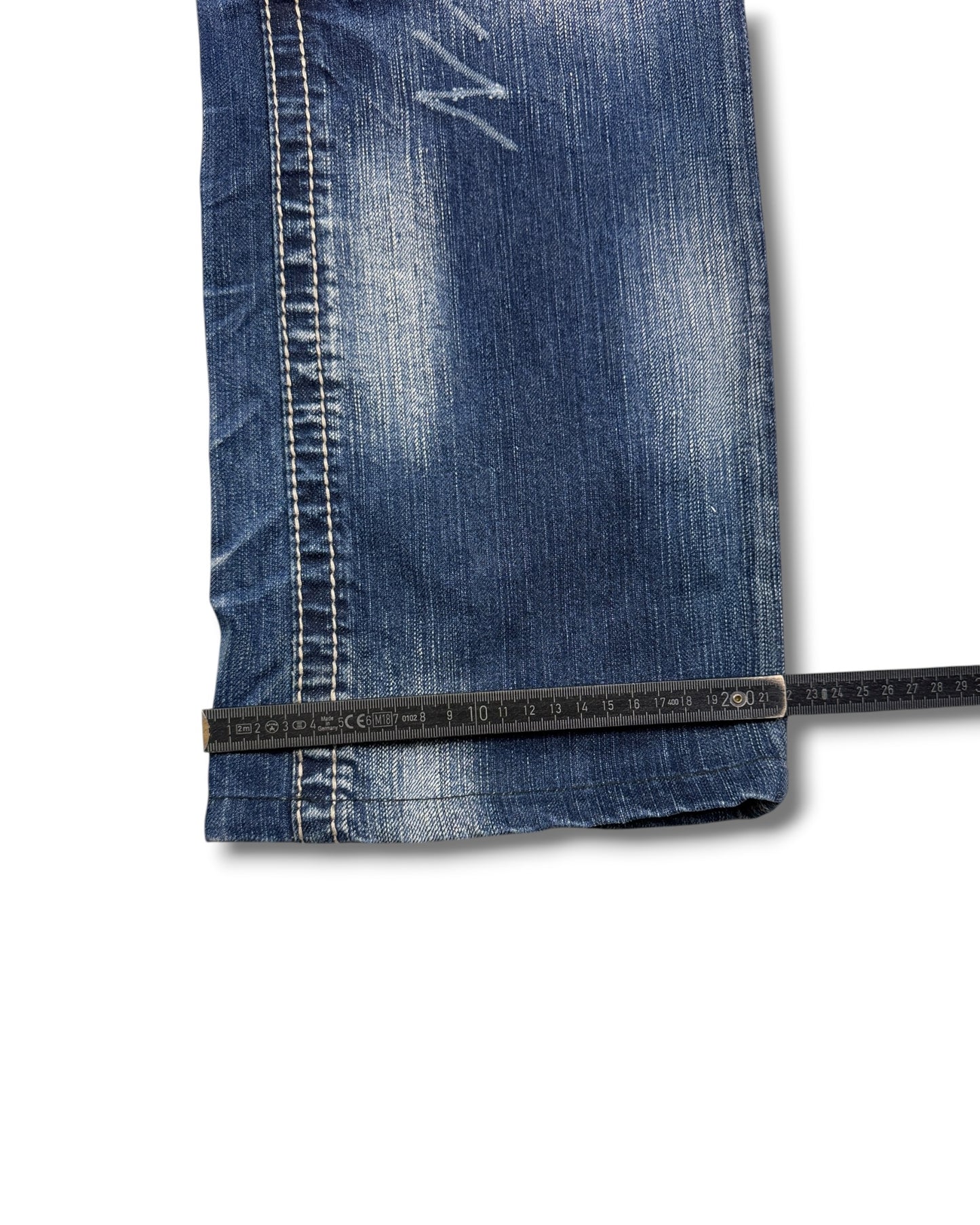 2000's Osaka Big Train Japanese Baggy Jeans *very rare 36x32 (XL)