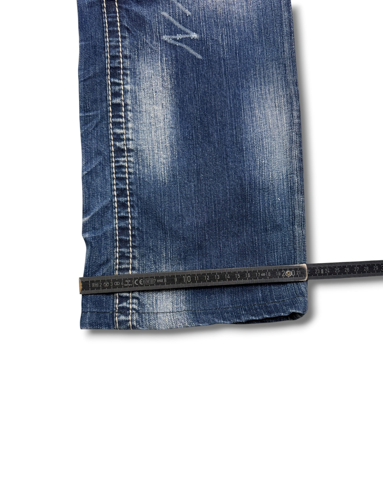 2000's Osaka Big Train Japanese Baggy Jeans *very rare 36x32 (XL)