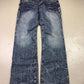 2000's Xi Shi Bao Japanese Straight/Baggy Jeans *rare 34x34 (L)