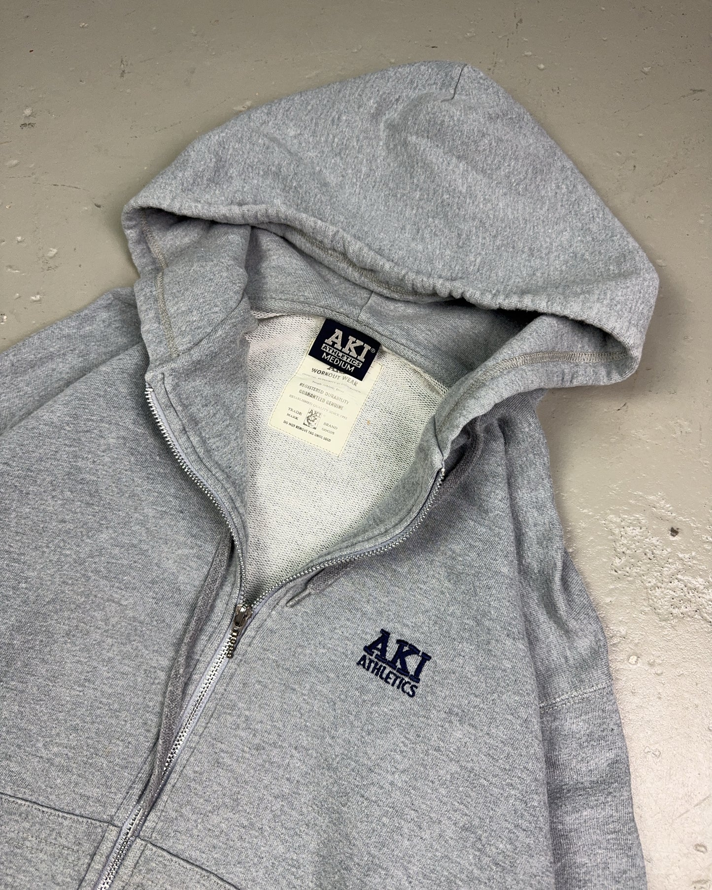 2000's Aki Athletics Zip Hoodie * (M)