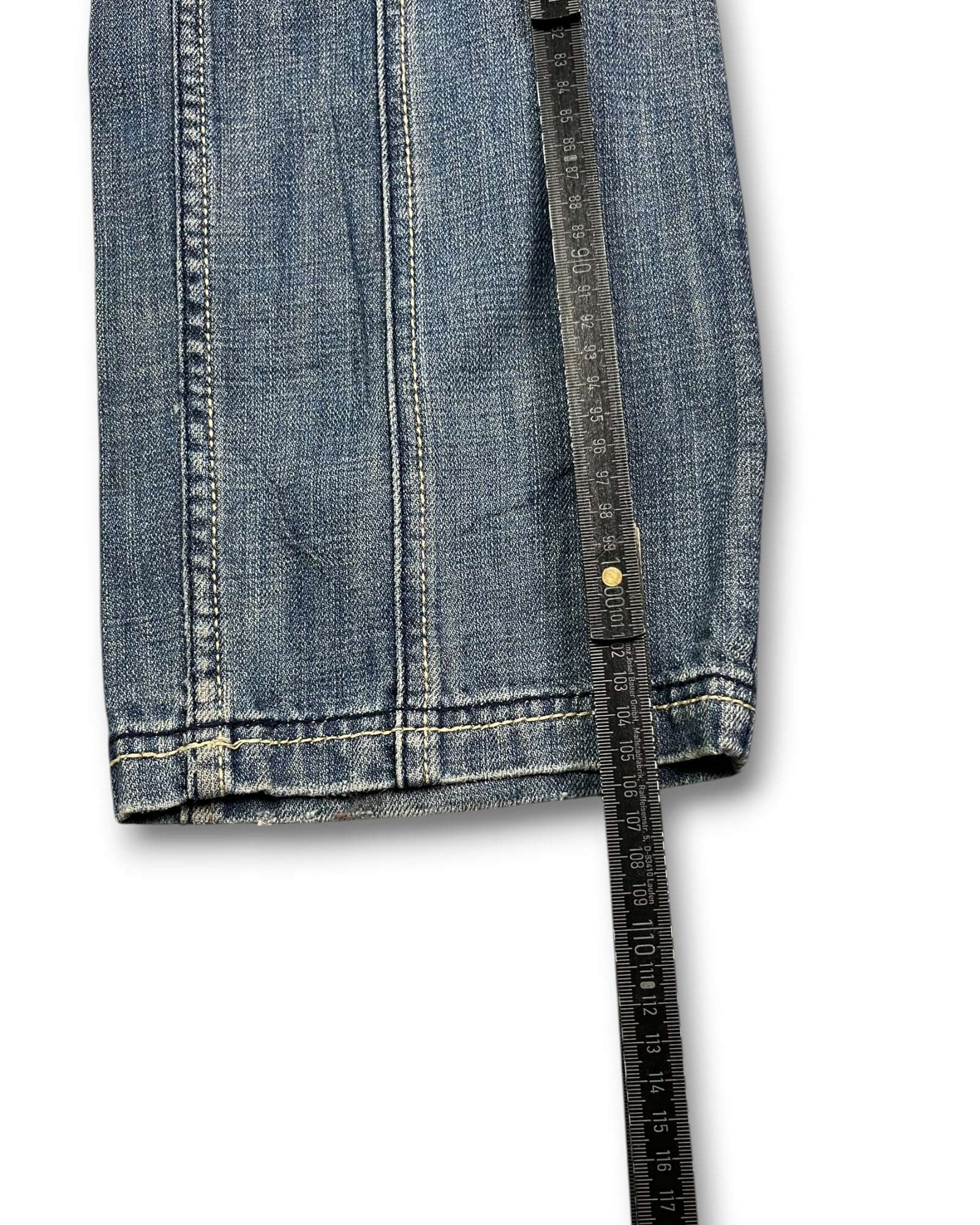 2000's Big Train Straight Japanese Jeans Women's *rare 30x32 (M)