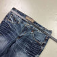 2000's Xi Shi Bao Japanese Straight/Baggy Jeans *rare 34x34 (L)