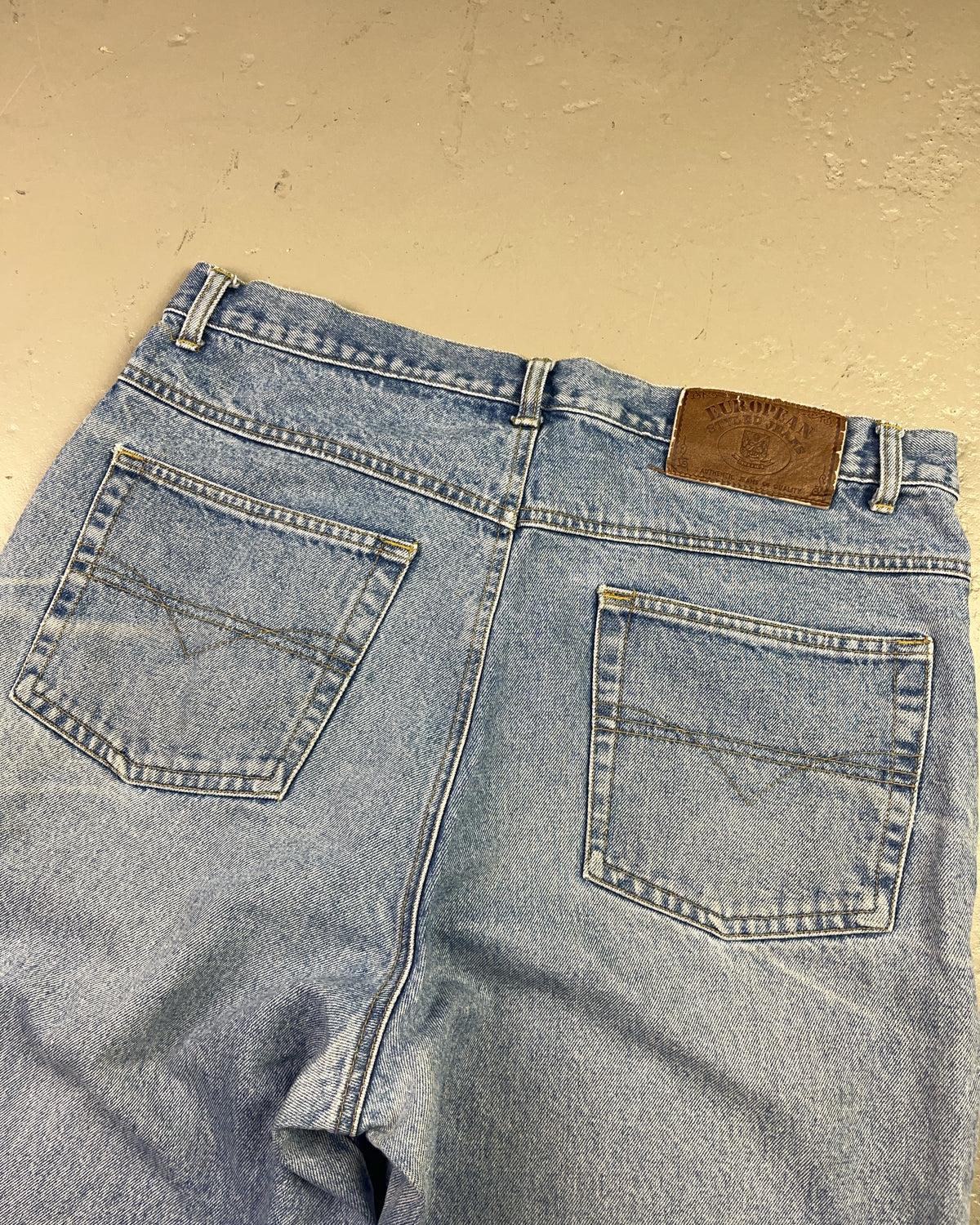2000's European Street Straight Jeans *rare 34x34 (L)