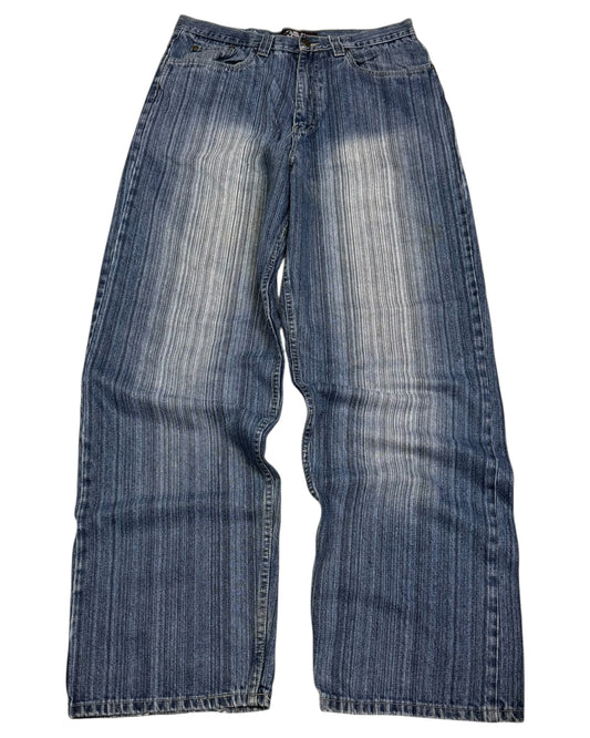2000‘s 30 Below Hip Hop Baggy Jeans Heavy Denim *rare 34x34