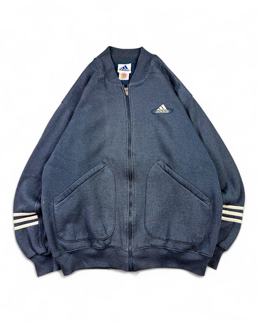 1990's Adidas Zip Jacket/Sweater *very rare (M)
