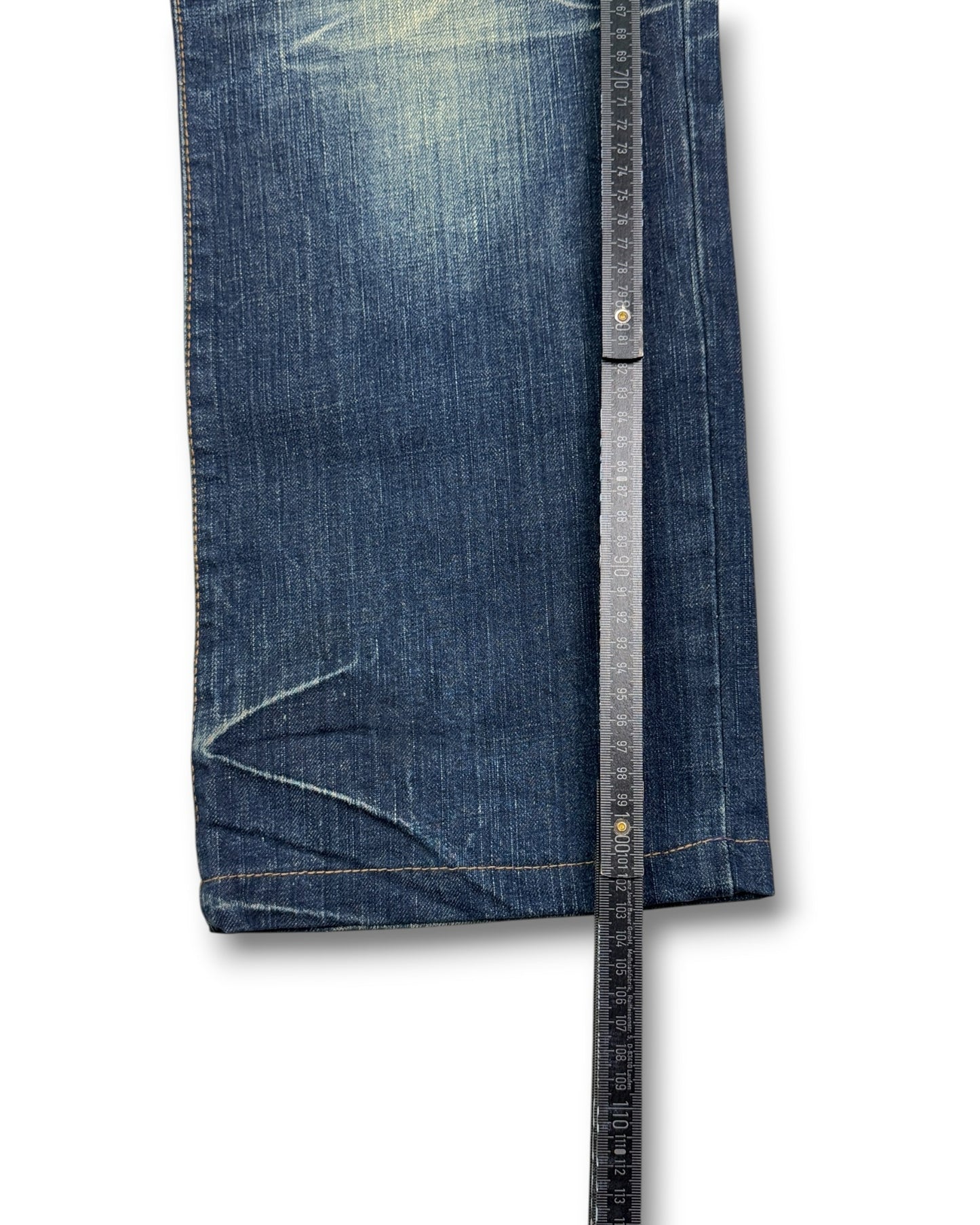 2000's Oniarai Japanese Baggy Jeans *very rare 34x32 (L)