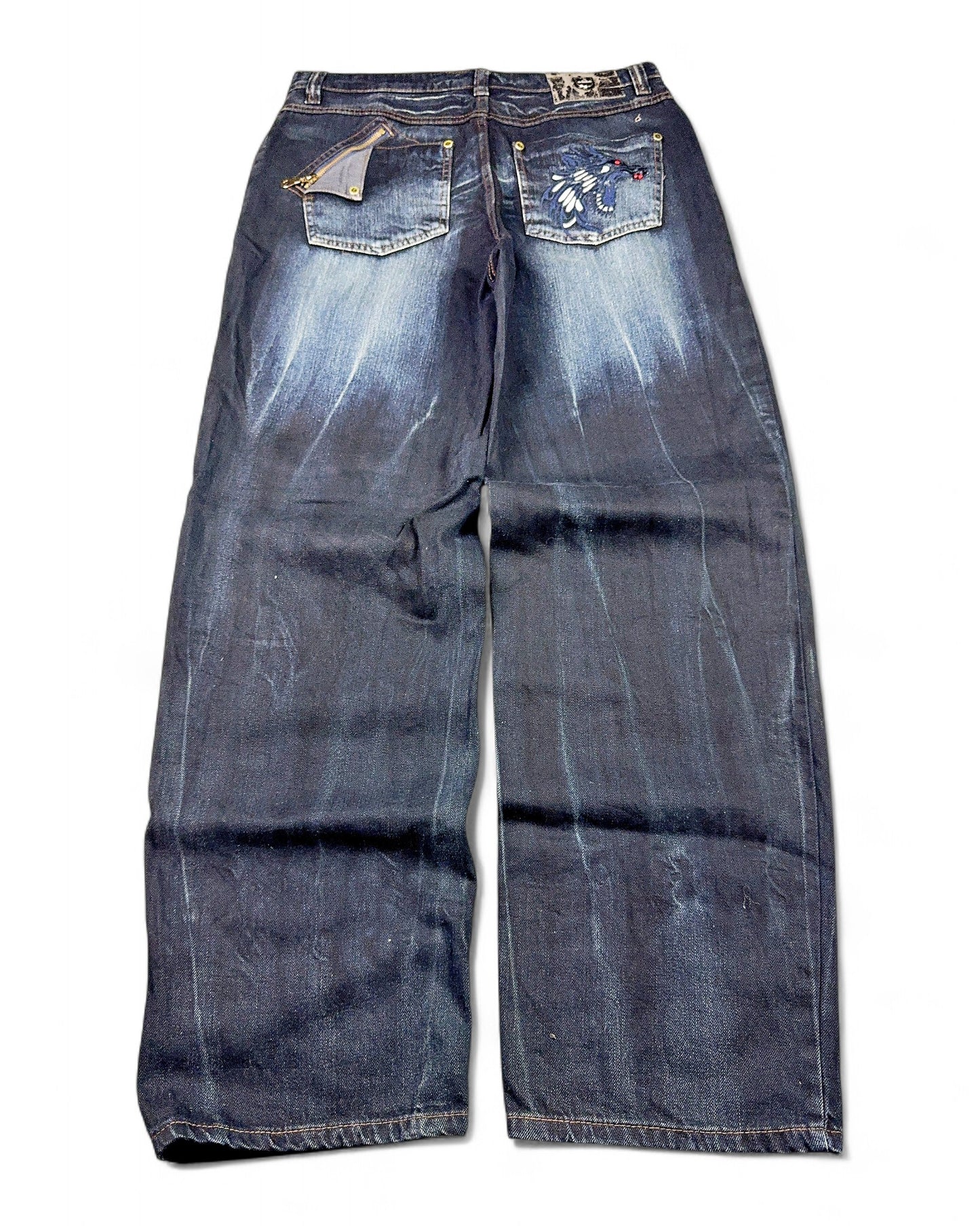 2000's Lafele Fashion Japanese Baggy Jeans * 32x32 (M)
