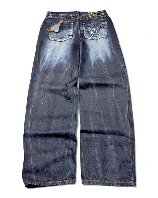 2000's Lafele Fashion Japanese Baggy Jeans * 32x32 (M)