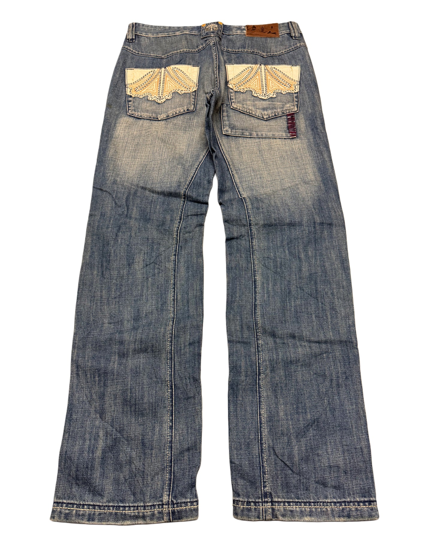 2000‘s Osaka Big Train Japanese Archive Baggy Jeans *very rare 34x33