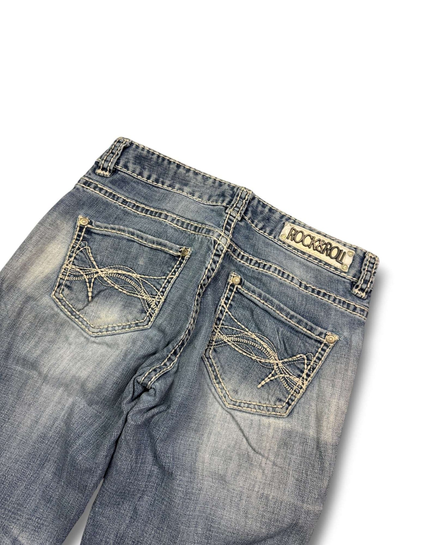 2000's Rock & Roll Low Waist/Bootcut Jeans Women's * W27 (M)