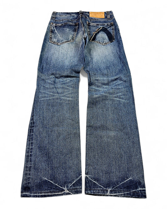 2000's Buckaroo Korean Archive Straight Jeans *rare 28x30 (S)