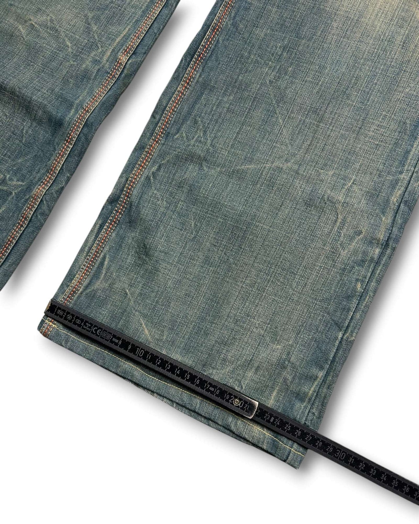 2000's Korean Archive Baggy/Bootcut Jeans *very rare 32x30 (M)