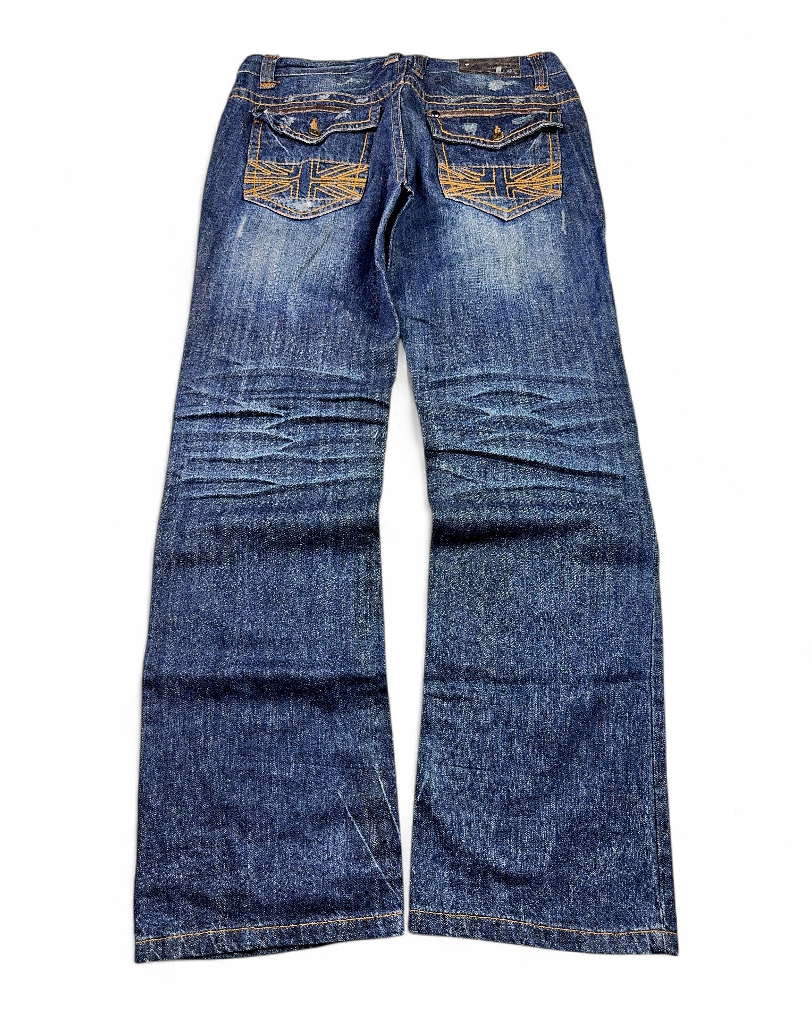 2000's Crux London Baggy Jeans *rare 38x34 (XXL)