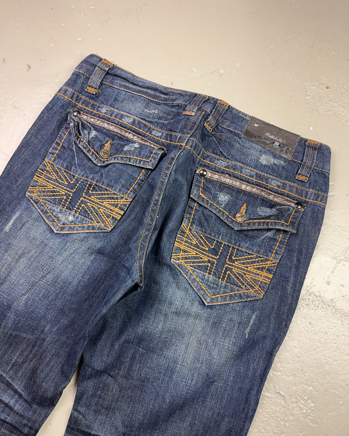 2000's Crux London Baggy Jeans *rare 38x34 (XXL)