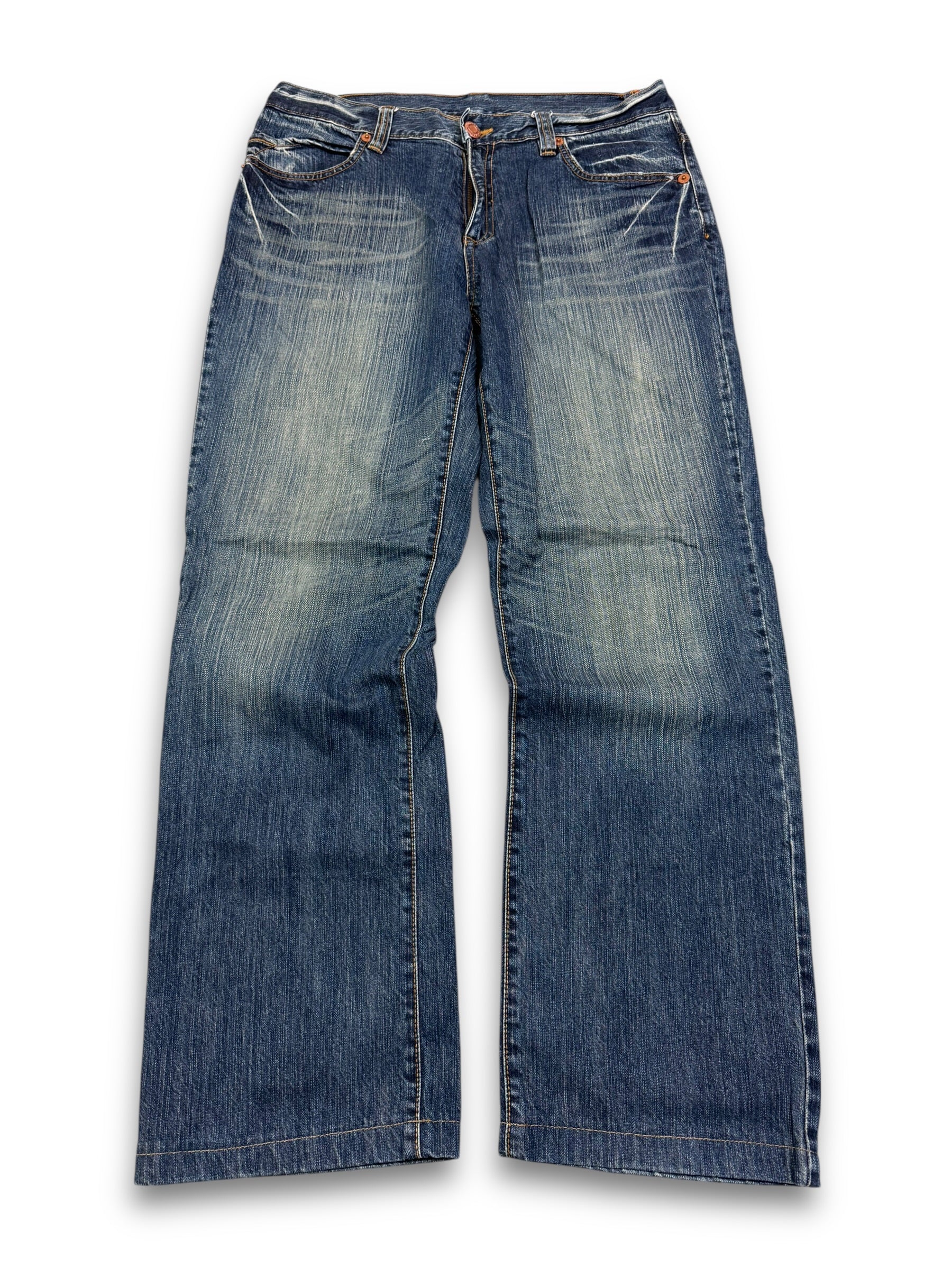 2000's Stockton Japanese Straight/Baggy Jeans *very rare 32x30 (M)