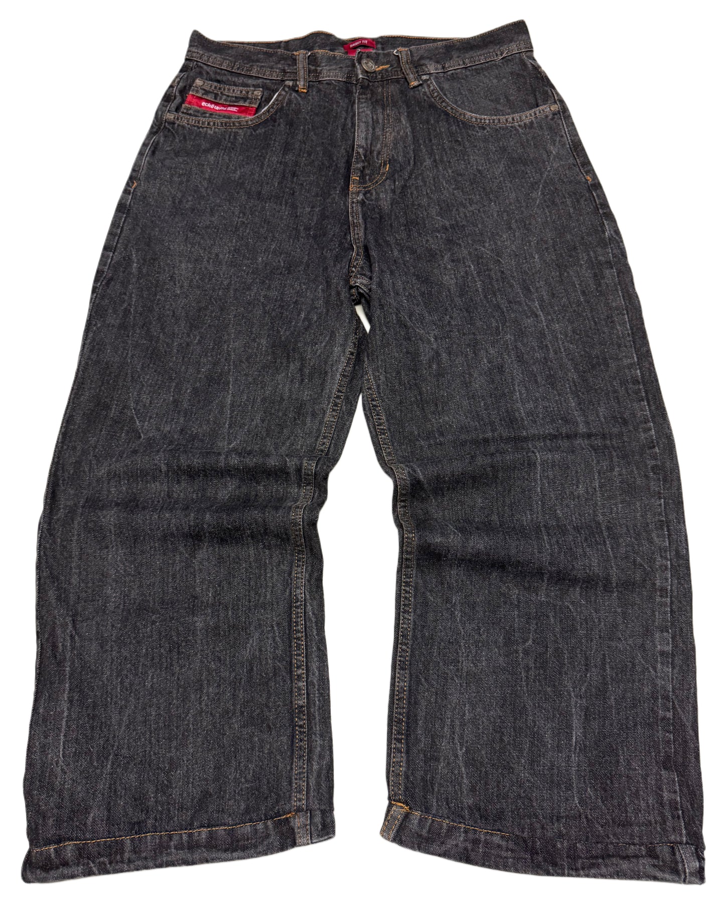 00‘s ECKŌ Unltd. Baggy Jeans *gekürzt 32x28