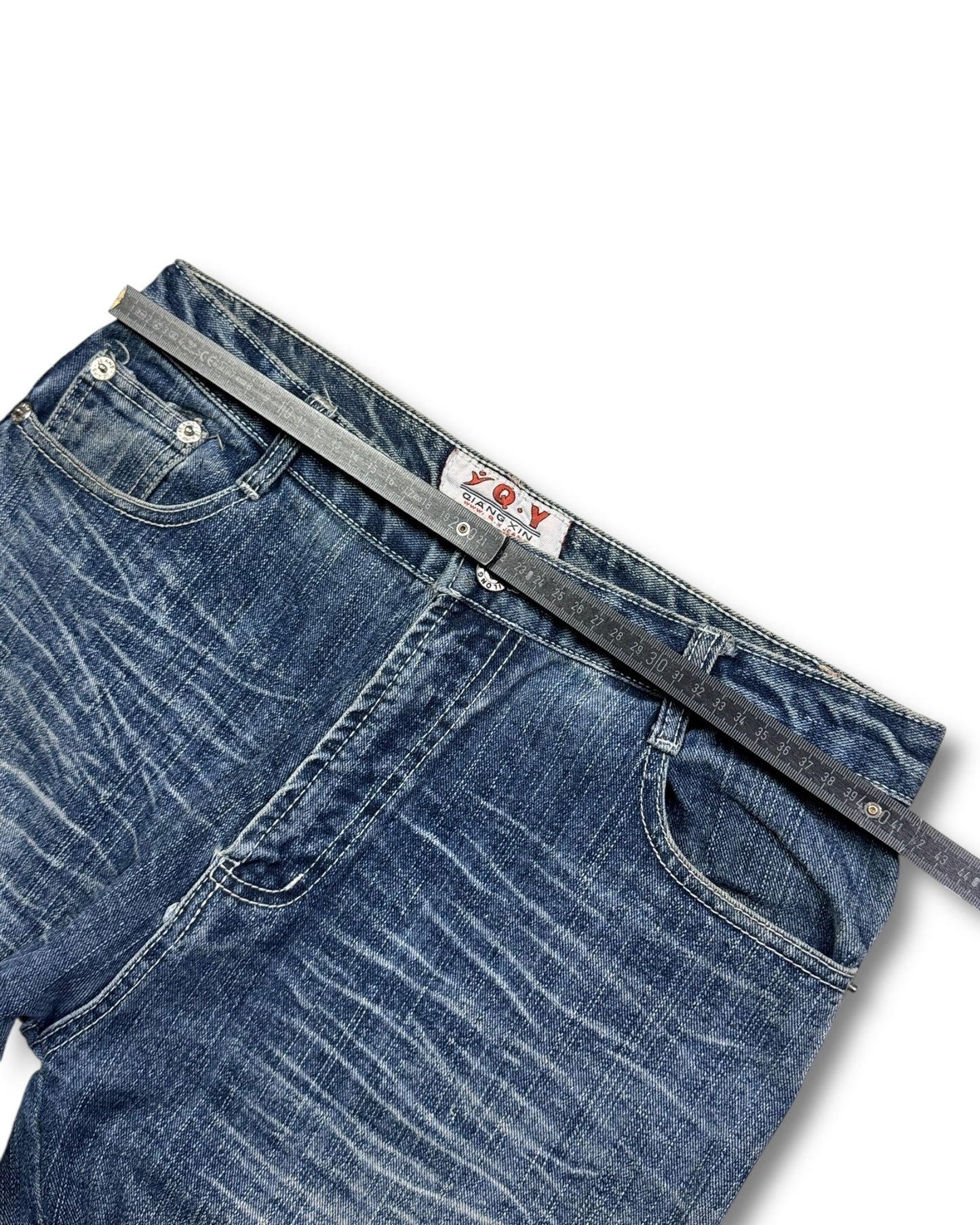 2000's XML Straight Japanese Jeans *rare 32x32 (M)